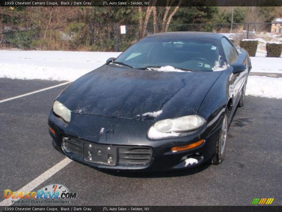 1999 Chevrolet Camaro Coupe Black / Dark Gray Photo #1