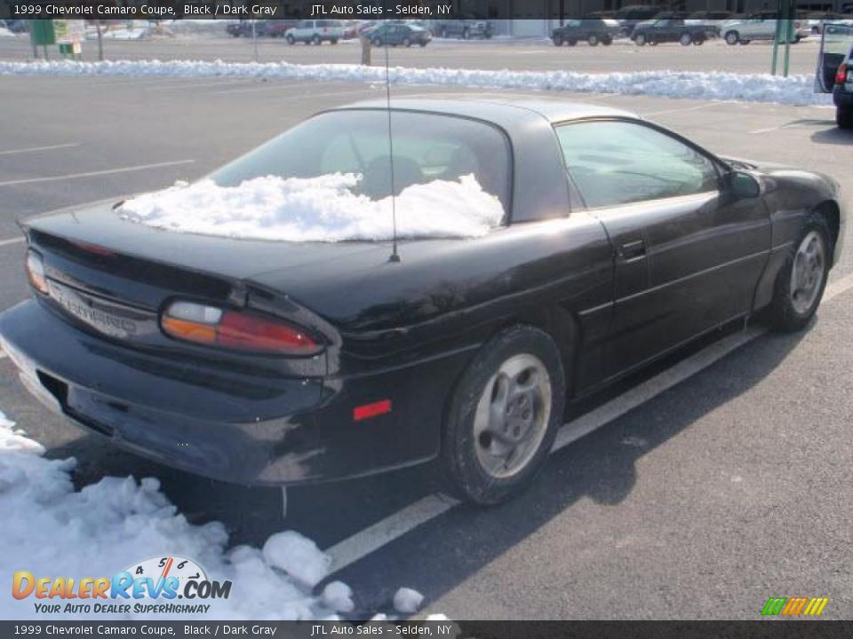 1999 Chevrolet Camaro Coupe Black / Dark Gray Photo #4