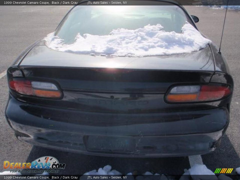 1999 Chevrolet Camaro Coupe Black / Dark Gray Photo #5