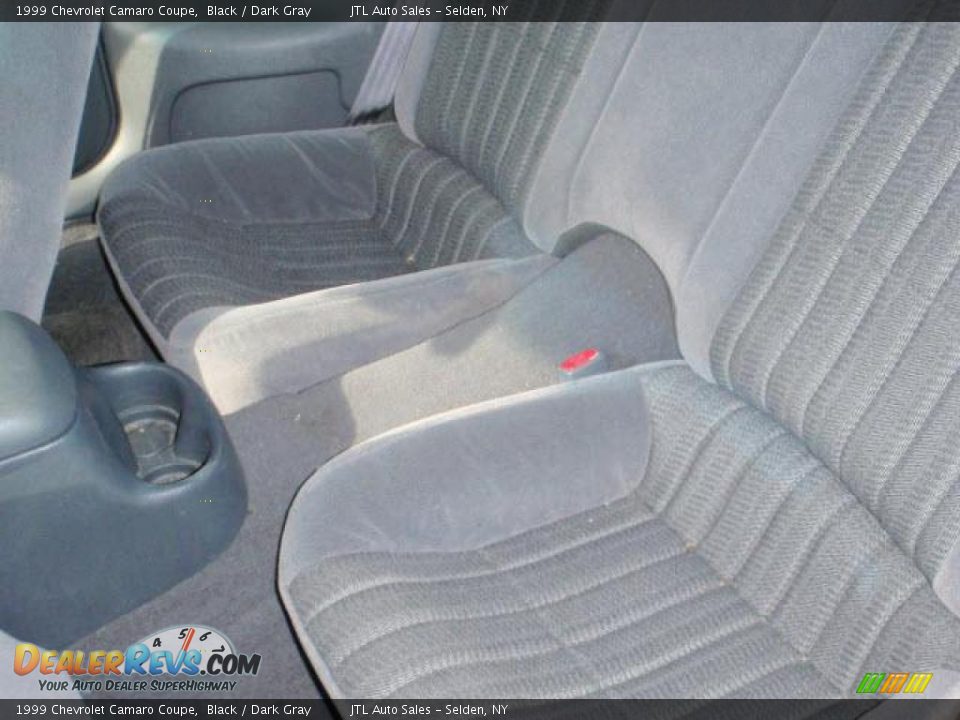 1999 Chevrolet Camaro Coupe Black / Dark Gray Photo #7