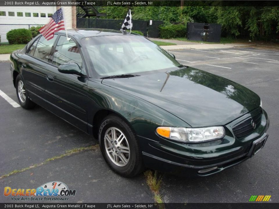 2003 Buick Regal LS Augusta Green Metallic / Taupe Photo #2