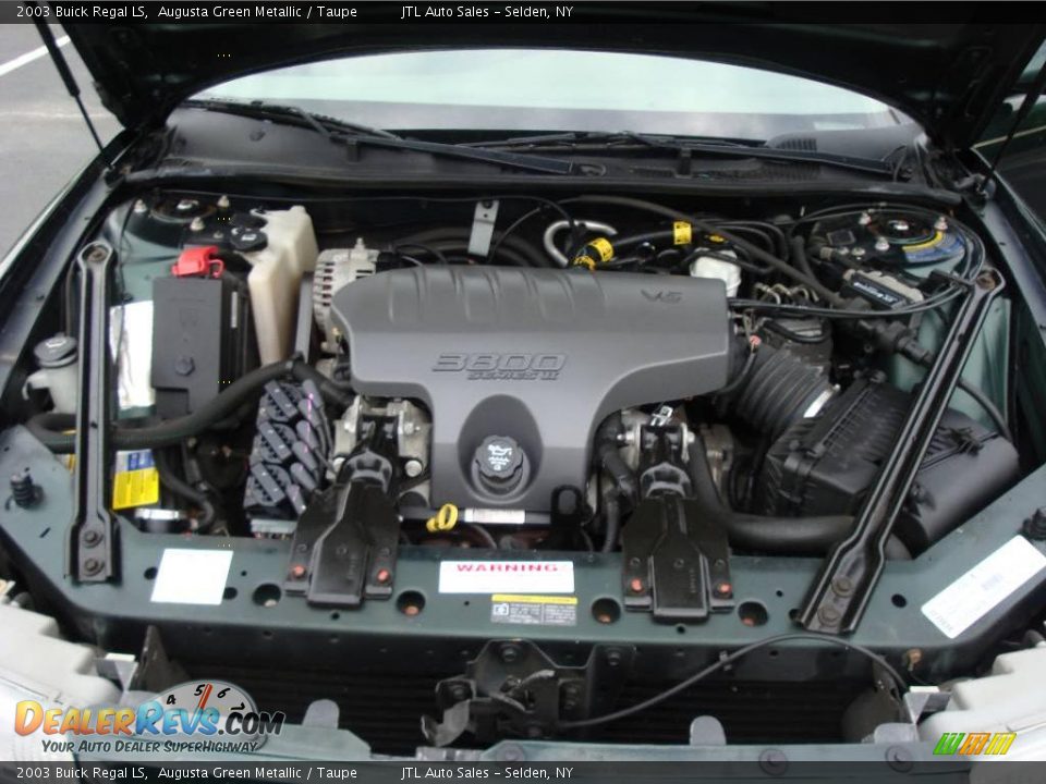 2003 Buick Regal LS Augusta Green Metallic / Taupe Photo #7