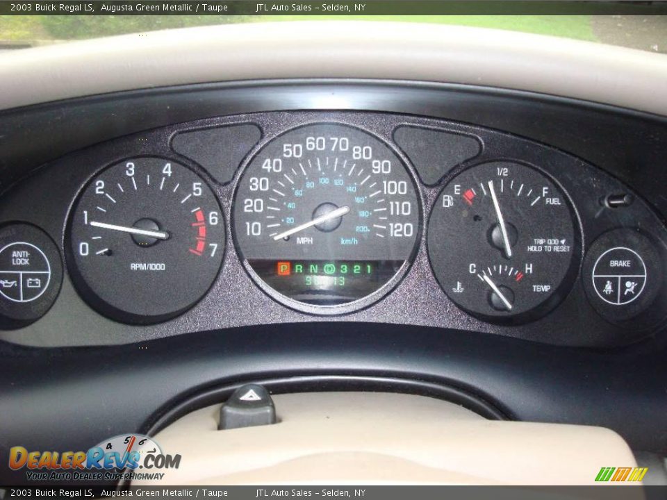 2003 Buick Regal LS Augusta Green Metallic / Taupe Photo #8