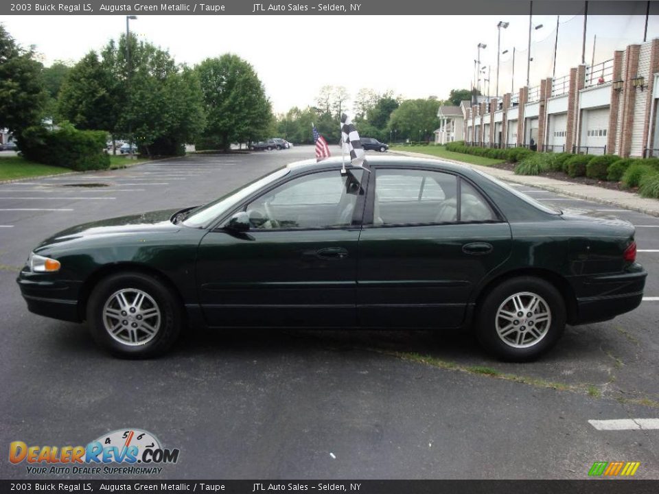 2003 Buick Regal LS Augusta Green Metallic / Taupe Photo #10