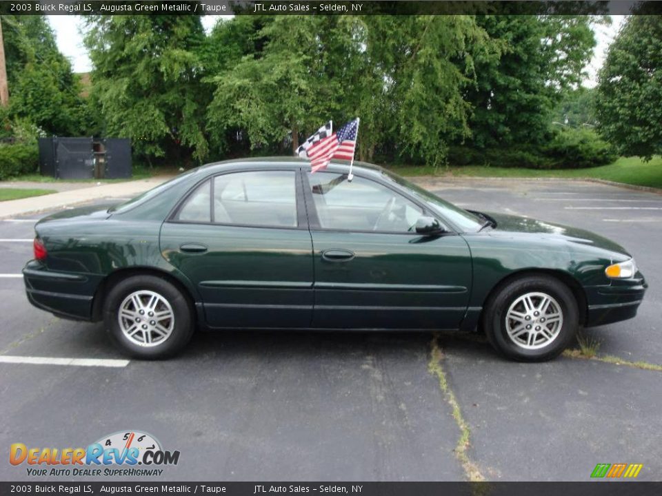 2003 Buick Regal LS Augusta Green Metallic / Taupe Photo #11