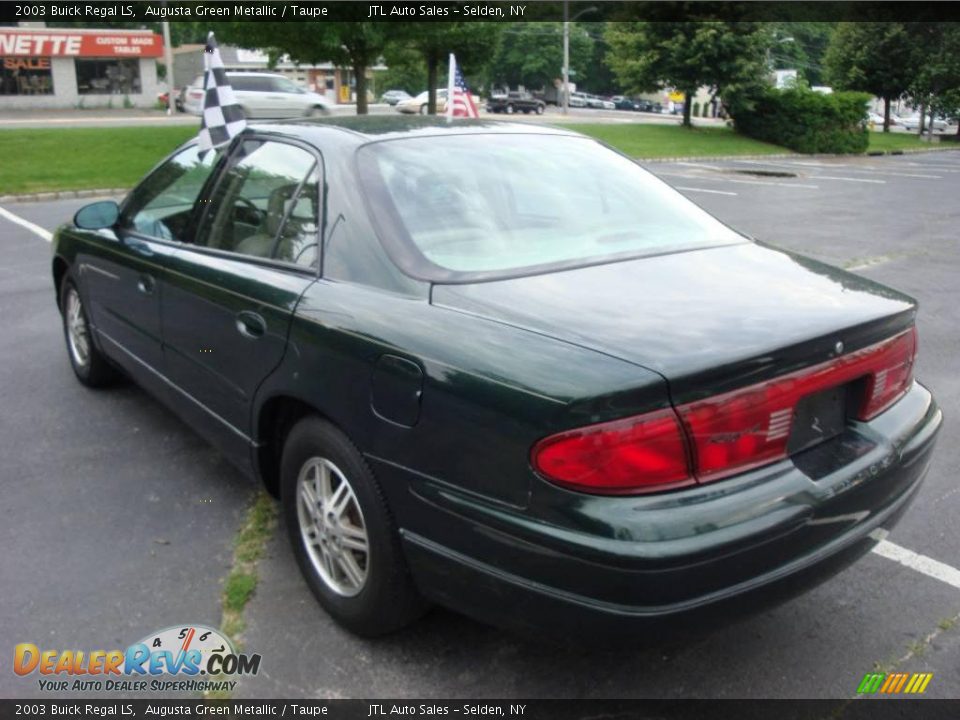 2003 Buick Regal LS Augusta Green Metallic / Taupe Photo #12