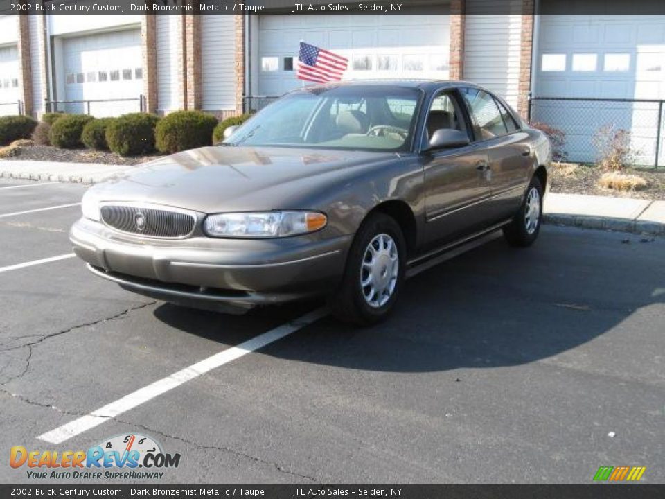 2002 Buick Century Custom Dark Bronzemist Metallic / Taupe Photo #1
