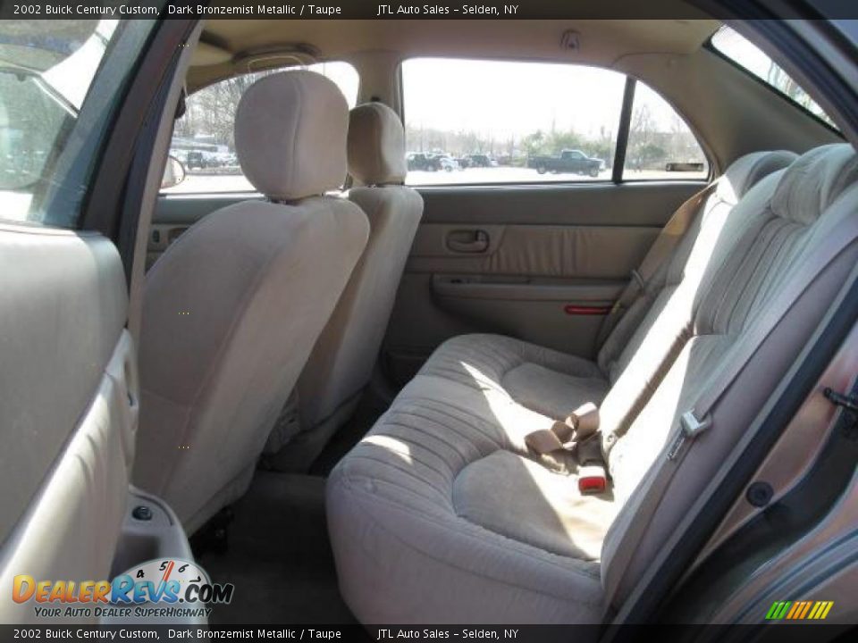 2002 Buick Century Custom Dark Bronzemist Metallic / Taupe Photo #6