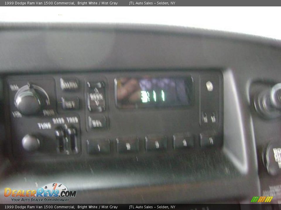 1999 Dodge Ram Van 1500 Commercial Bright White / Mist Gray Photo #6