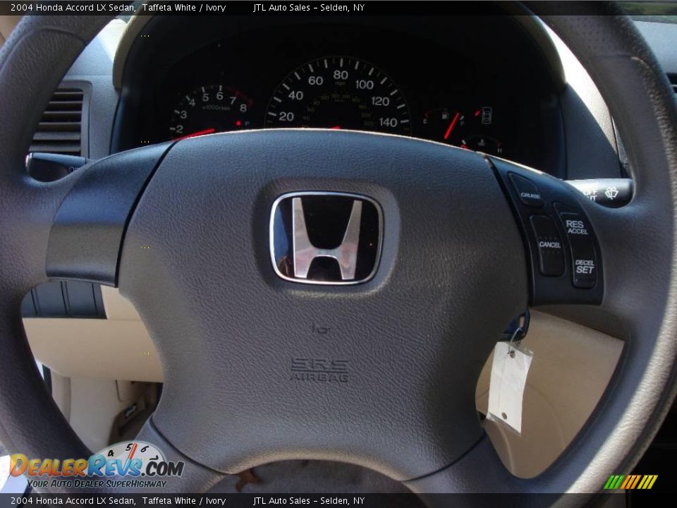 2004 Honda Accord LX Sedan Taffeta White / Ivory Photo #19