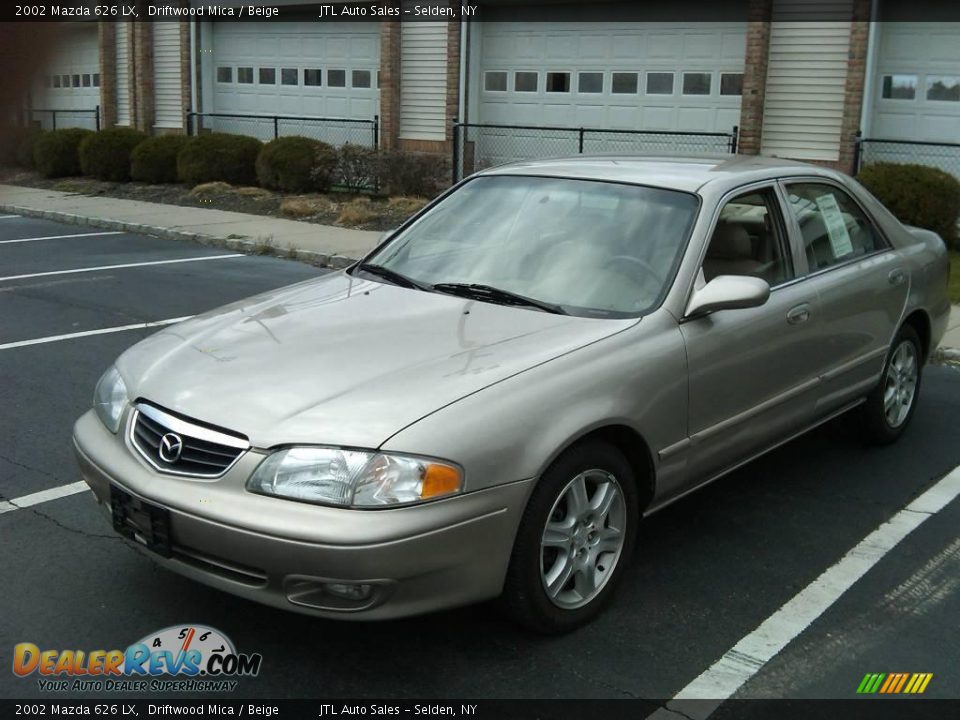 2002 Mazda 626 LX Driftwood Mica / Beige Photo #1