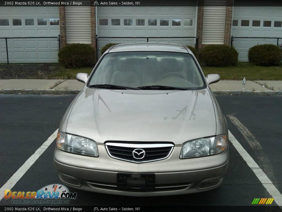 2002 Mazda 626 LX Driftwood Mica / Beige Photo #3