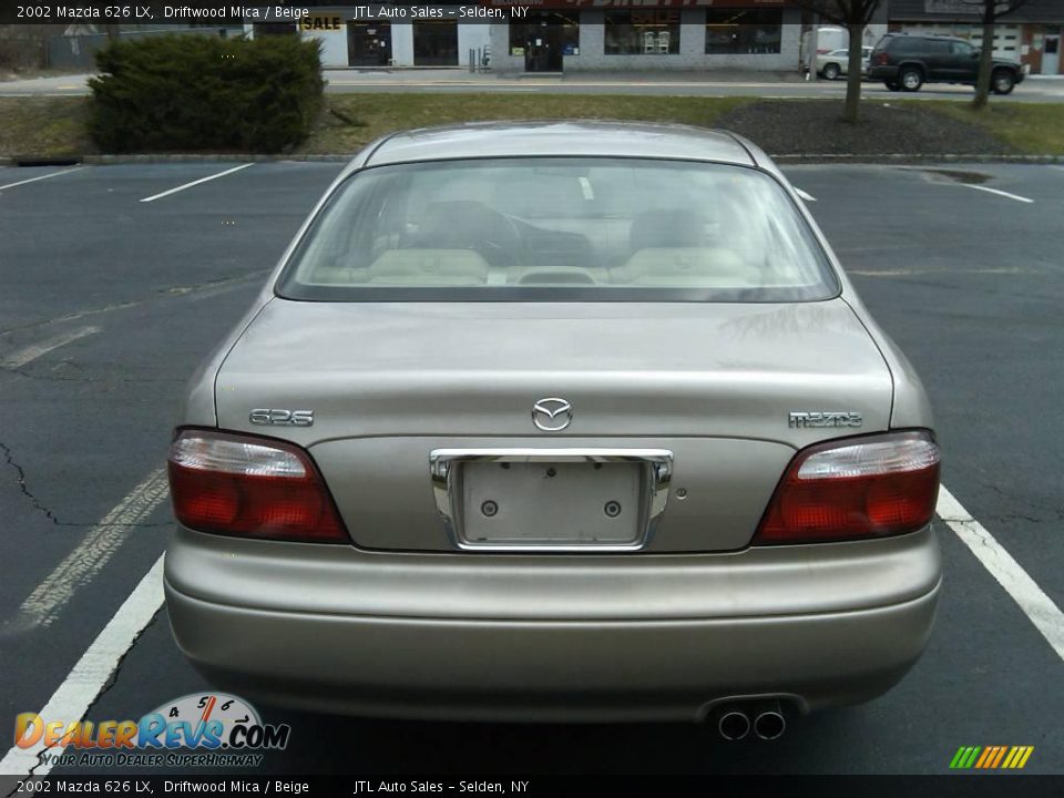 2002 Mazda 626 LX Driftwood Mica / Beige Photo #4
