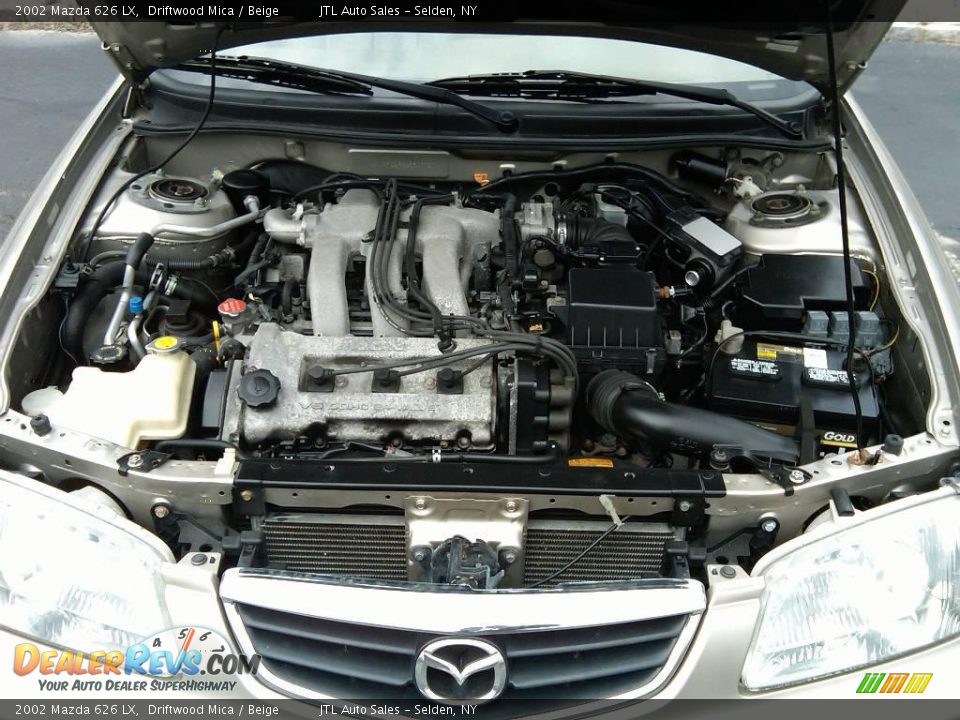 2002 Mazda 626 LX Driftwood Mica / Beige Photo #7