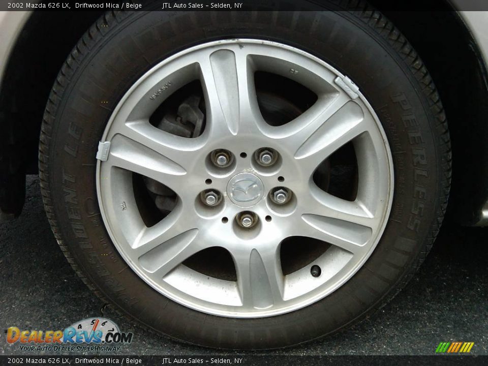 2002 Mazda 626 LX Driftwood Mica / Beige Photo #9