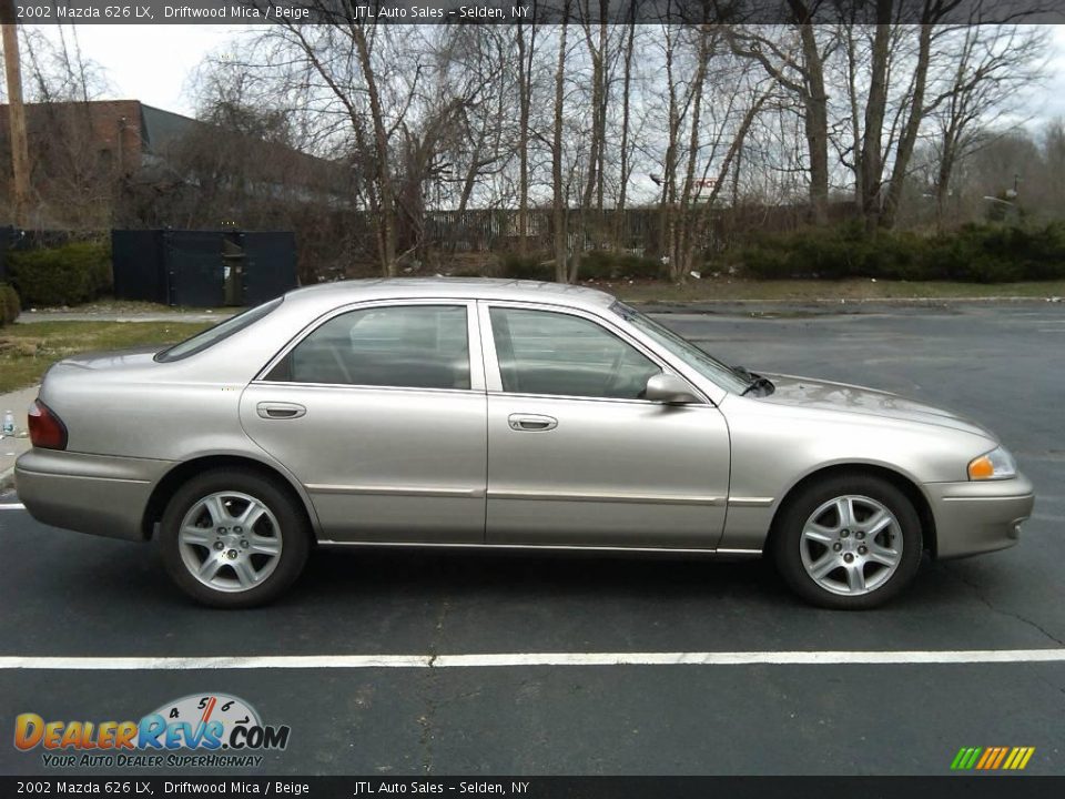 2002 Mazda 626 LX Driftwood Mica / Beige Photo #11
