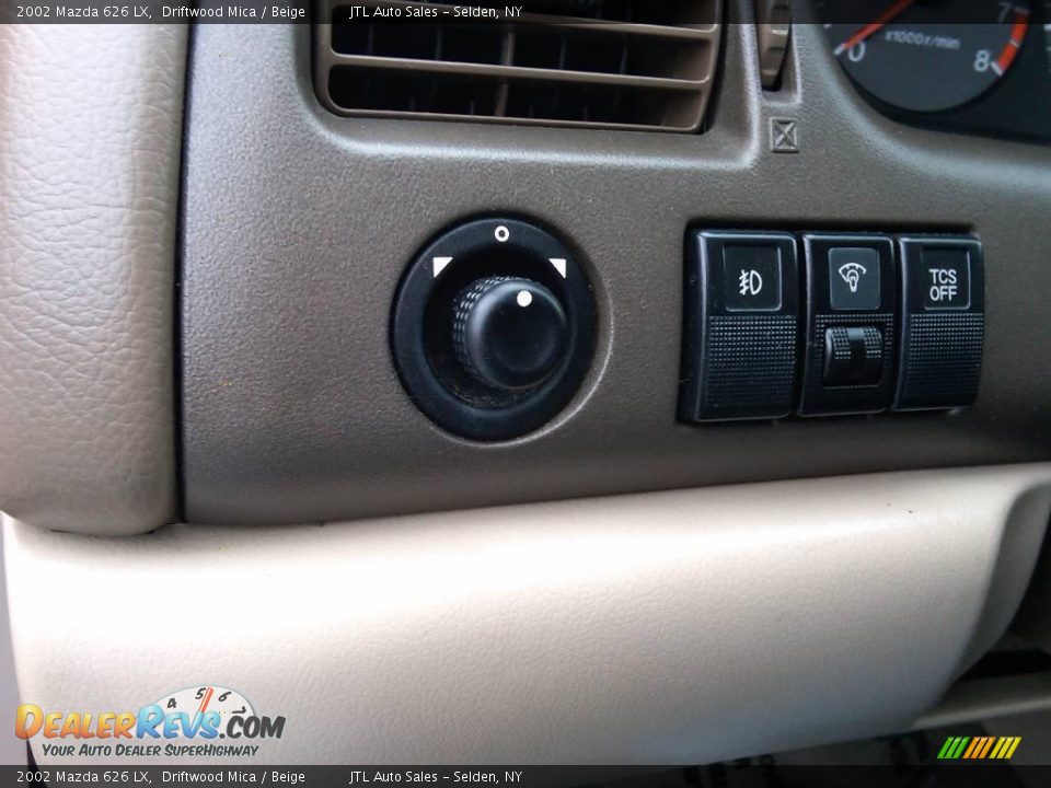 2002 Mazda 626 LX Driftwood Mica / Beige Photo #14