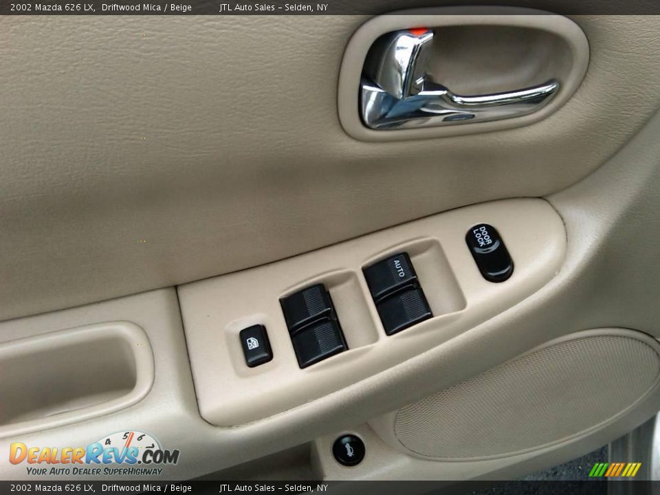 2002 Mazda 626 LX Driftwood Mica / Beige Photo #17