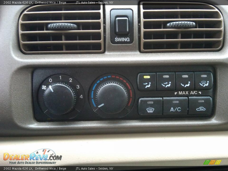2002 Mazda 626 LX Driftwood Mica / Beige Photo #18