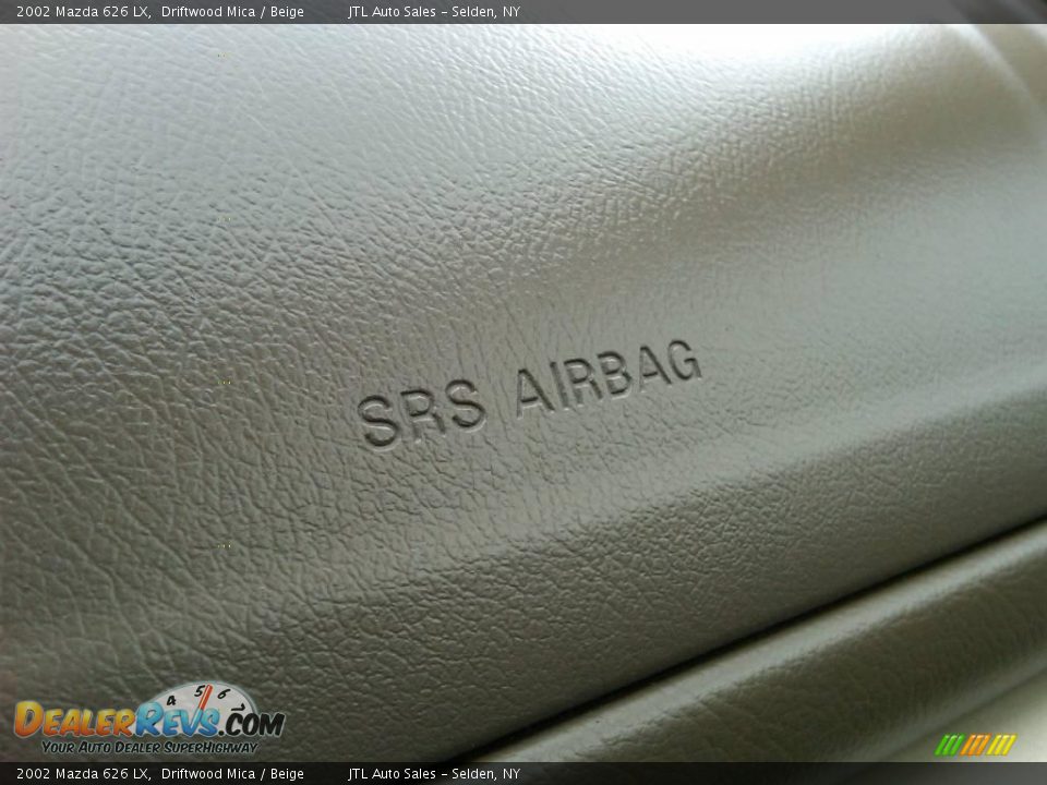 2002 Mazda 626 LX Driftwood Mica / Beige Photo #20