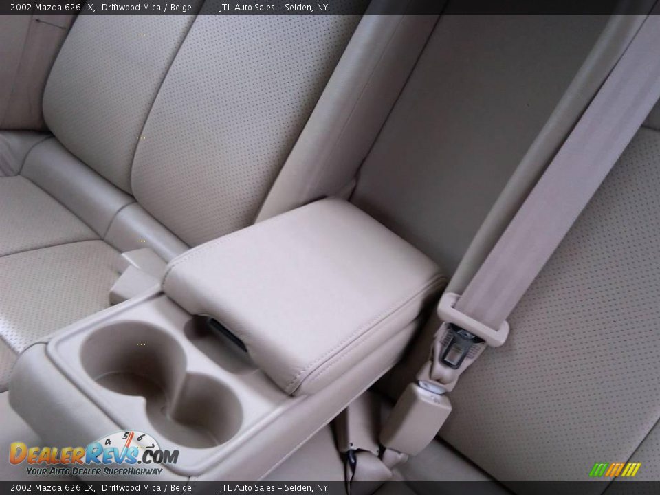 2002 Mazda 626 LX Driftwood Mica / Beige Photo #23