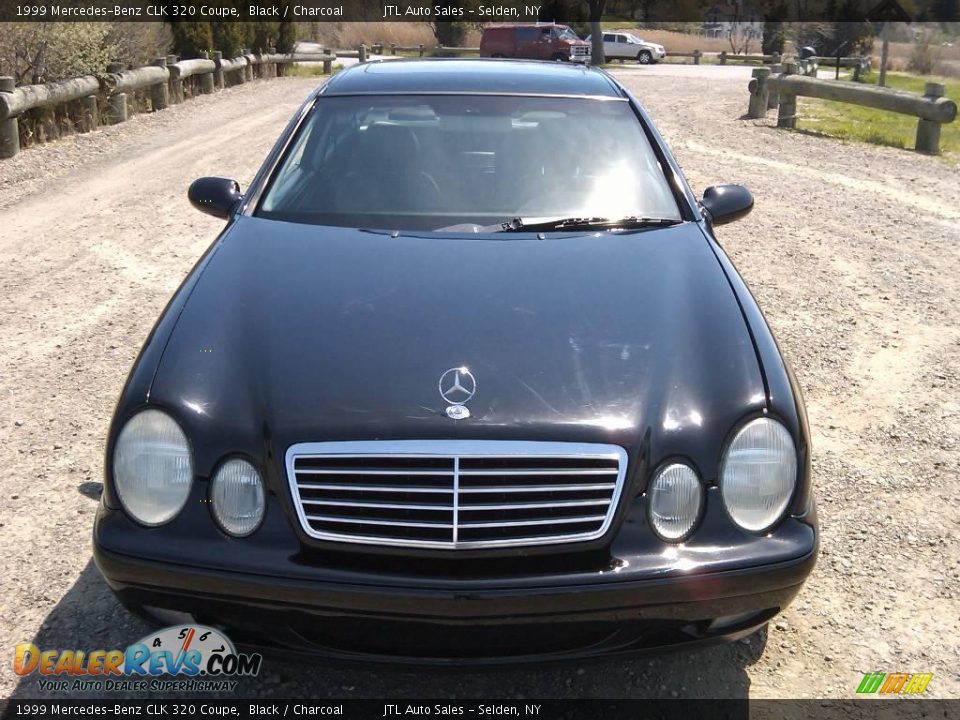 1999 Mercedes-Benz CLK 320 Coupe Black / Charcoal Photo #3