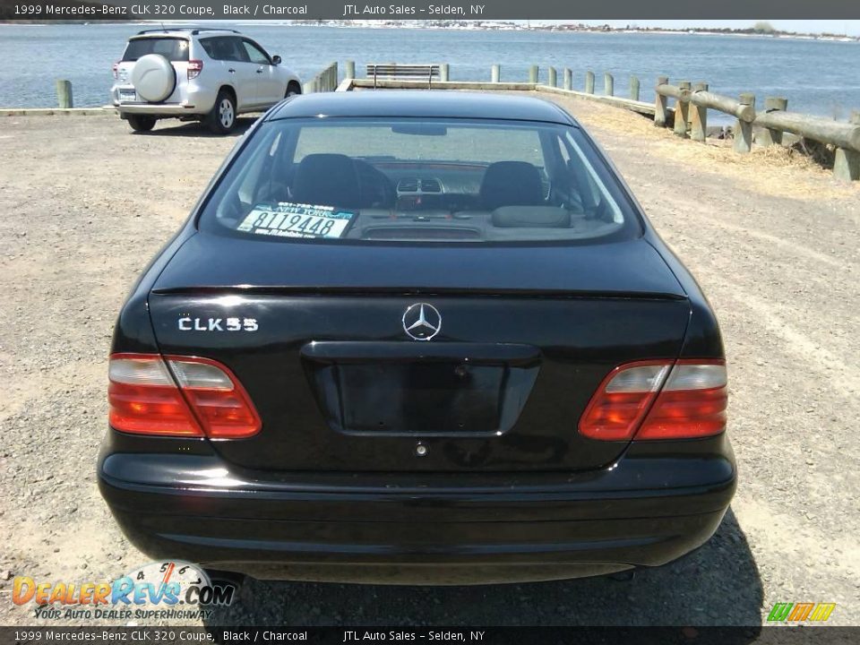 1999 Mercedes-Benz CLK 320 Coupe Black / Charcoal Photo #4