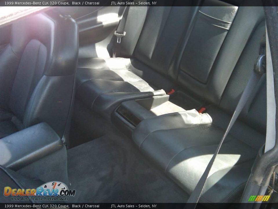 1999 Mercedes-Benz CLK 320 Coupe Black / Charcoal Photo #7