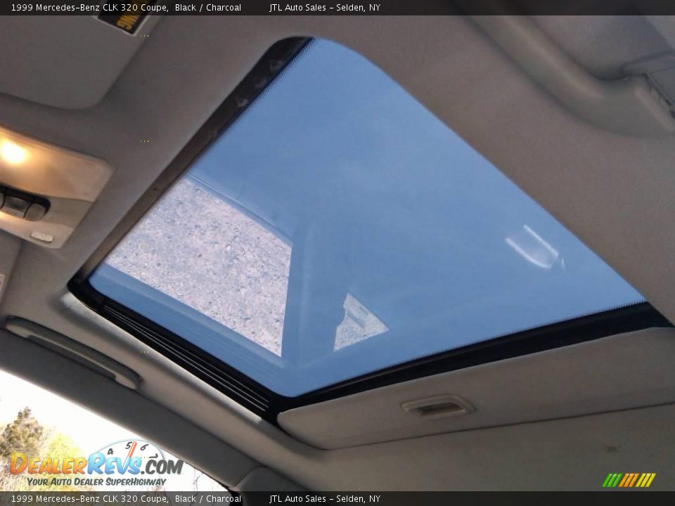 1999 Mercedes-Benz CLK 320 Coupe Black / Charcoal Photo #8
