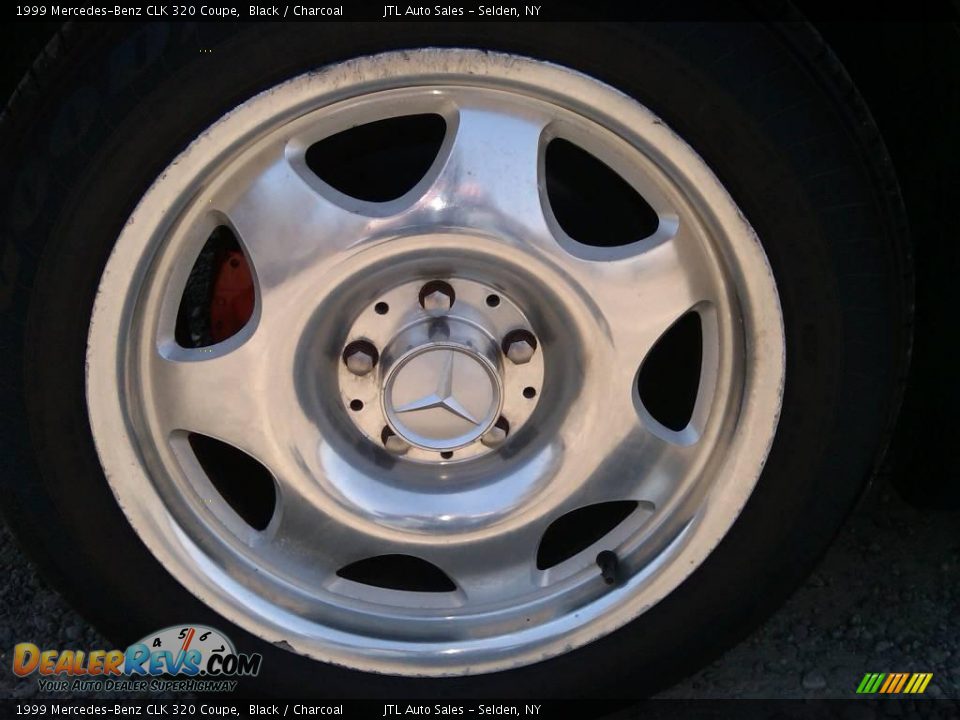 1999 Mercedes-Benz CLK 320 Coupe Black / Charcoal Photo #9
