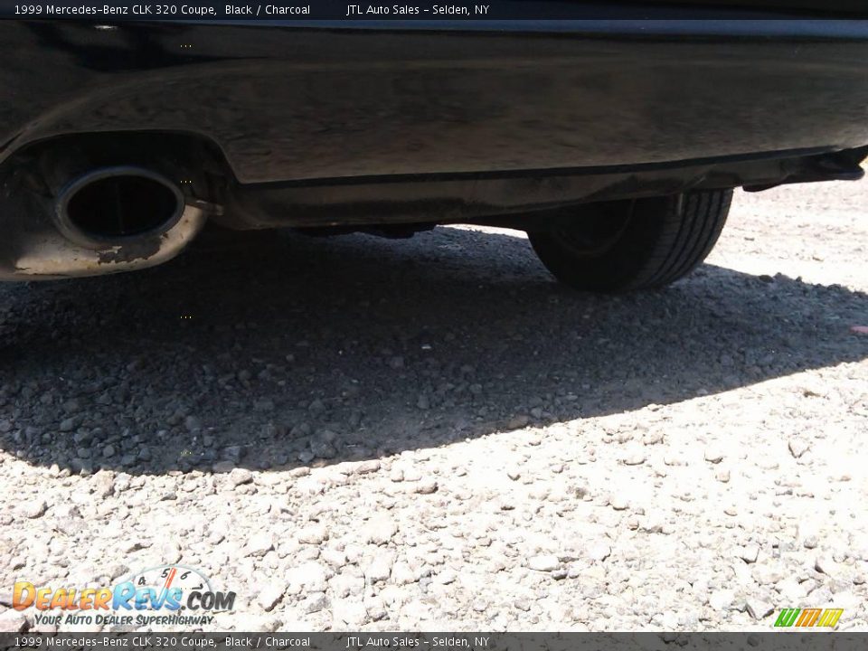 1999 Mercedes-Benz CLK 320 Coupe Black / Charcoal Photo #14
