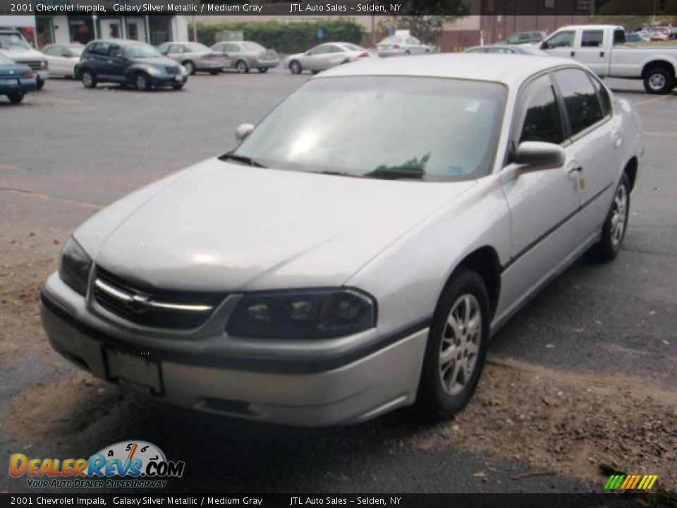 2001 Chevrolet Impala Galaxy Silver Metallic / Medium Gray Photo #1