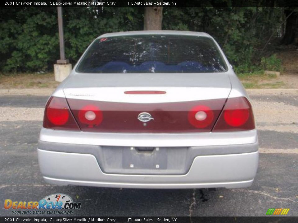2001 Chevrolet Impala Galaxy Silver Metallic / Medium Gray Photo #5