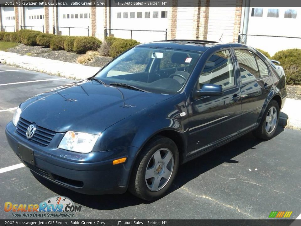 2002 Volkswagen Jetta GLS Sedan Baltic Green / Grey Photo #1