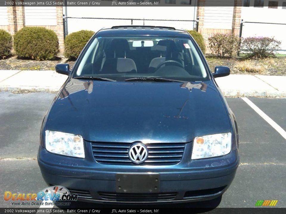 2002 Volkswagen Jetta GLS Sedan Baltic Green / Grey Photo #3