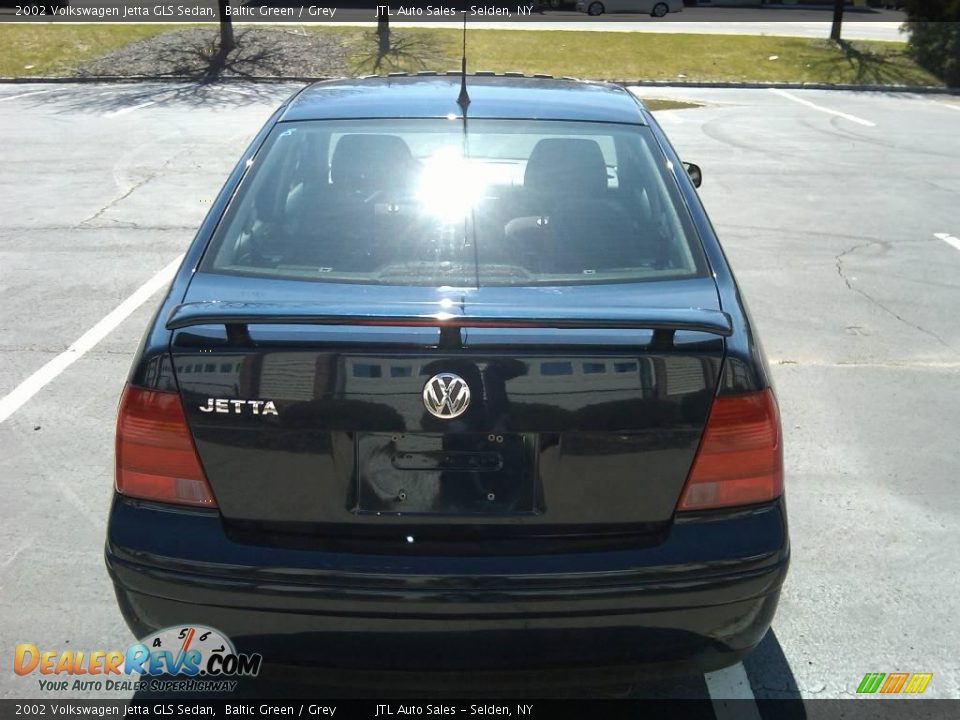 2002 Volkswagen Jetta GLS Sedan Baltic Green / Grey Photo #4