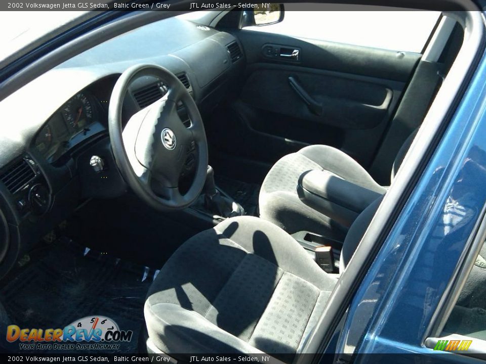 2002 Volkswagen Jetta GLS Sedan Baltic Green / Grey Photo #5