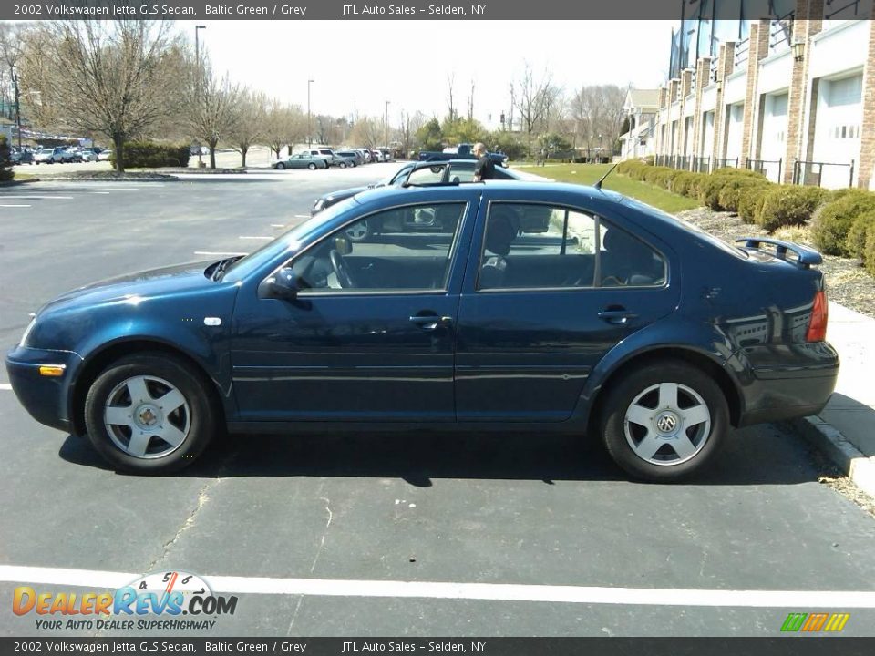 2002 Volkswagen Jetta GLS Sedan Baltic Green / Grey Photo #10