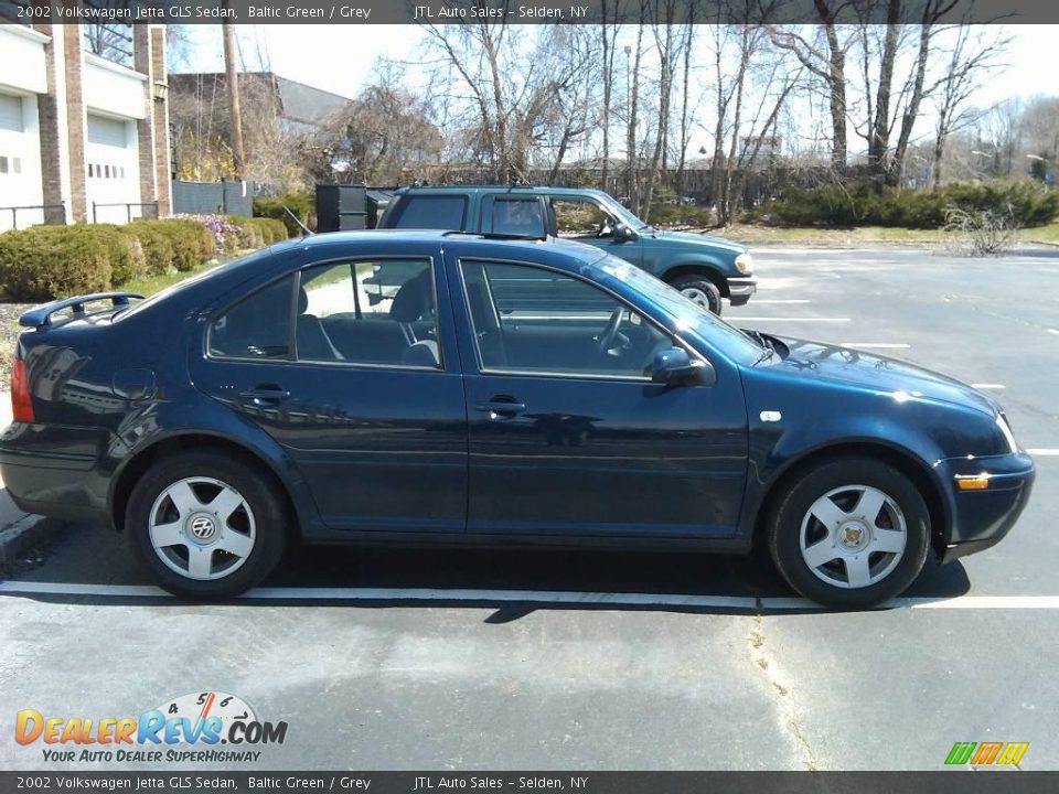2002 Volkswagen Jetta GLS Sedan Baltic Green / Grey Photo #11