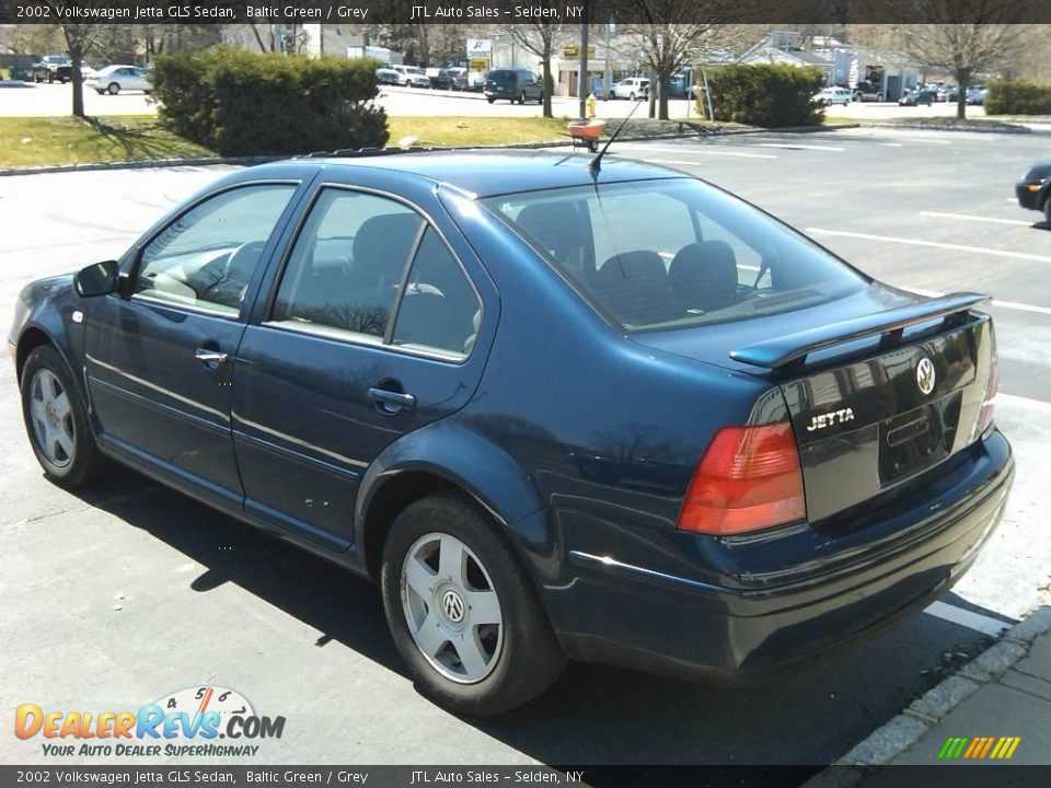 2002 Volkswagen Jetta GLS Sedan Baltic Green / Grey Photo #13