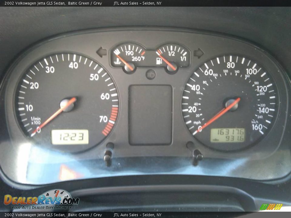 2002 Volkswagen Jetta GLS Sedan Baltic Green / Grey Photo #14