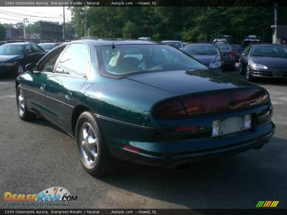 1999 Oldsmobile Aurora Evergreen Metallic / Neutral Photo #5