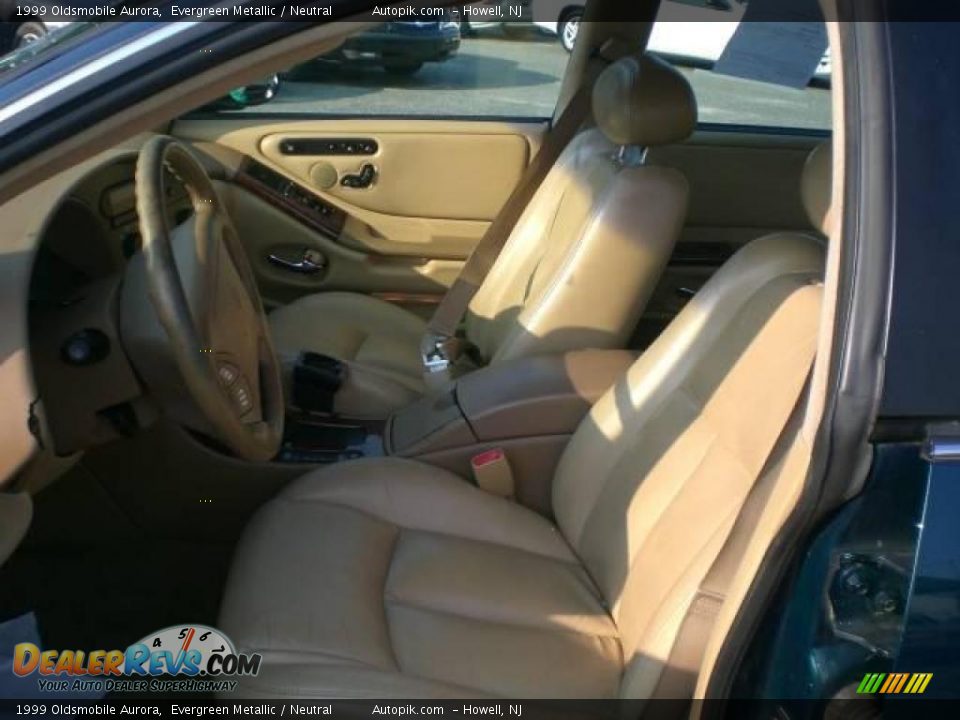 1999 Oldsmobile Aurora Evergreen Metallic / Neutral Photo #9