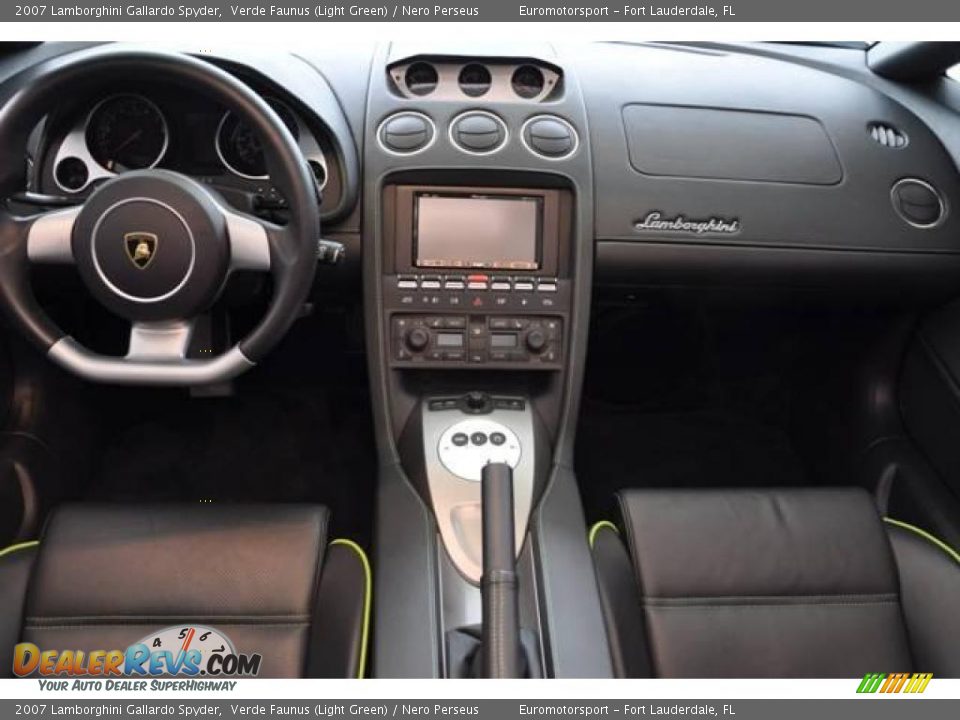 Dashboard of 2007 Lamborghini Gallardo Spyder Photo #57