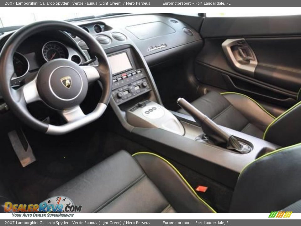Dashboard of 2007 Lamborghini Gallardo Spyder Photo #61