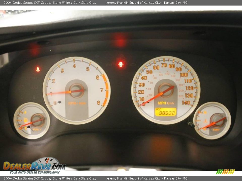 2004 Dodge Stratus SXT Coupe Stone White / Dark Slate Gray Photo #13