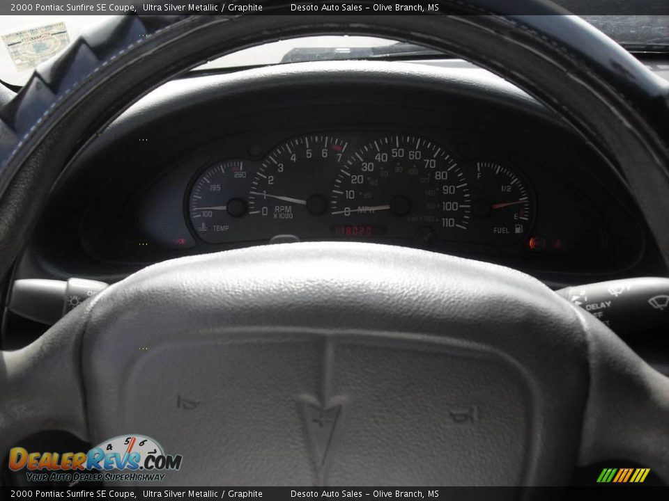 2000 Pontiac Sunfire SE Coupe Ultra Silver Metallic / Graphite Photo #5