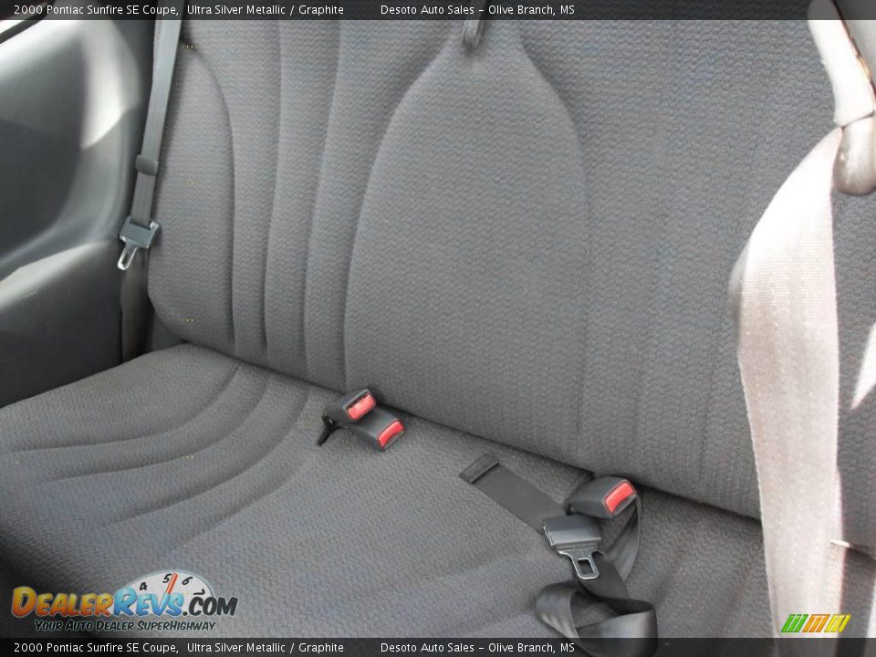 2000 Pontiac Sunfire SE Coupe Ultra Silver Metallic / Graphite Photo #10