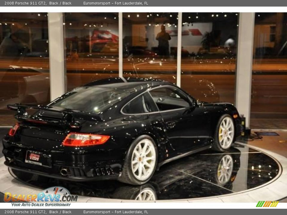 2008 Porsche 911 GT2 Black / Black Photo #4