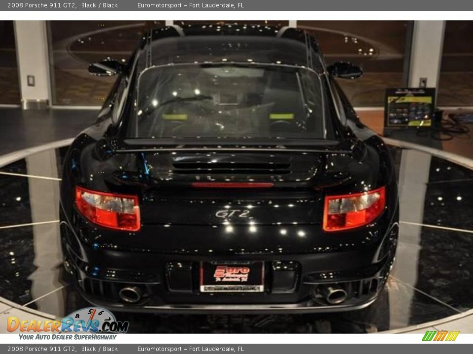 2008 Porsche 911 GT2 Black / Black Photo #5